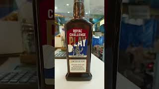 ROYAL CHALLENGERS PLAY BEER FLAVOURED WHISKY LIMITED EDITION 42.8% ALC/VOL 🥃🍸🍹🍺🥂🍷🍻