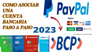 ✅Cómo ASOCIAR una CUENTA BANCARIA a PAYPAL | Para  retirar tu dinero retenido.