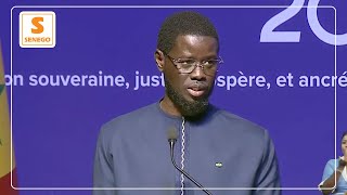 Discours du Pdt Diomaye sur la présentation du nouveau référentiel : Vision Sénégal 2050