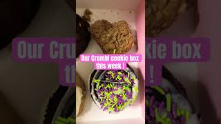 Crumbl Cookie Box this week AMAZING ! #crumblcookies #crumbl #viral #cookies #shorts #foodie