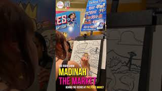 Madinah In The Market Reel (e5✍🏻) #overthelineart #madinahinthemarket #pikeplacemarket