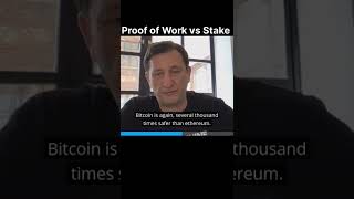 Proof of #work vs stake