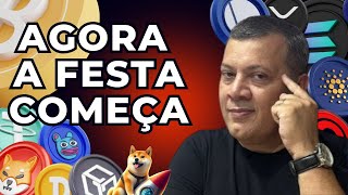 DOMINÂNCIA DO BITCOIN BALANÇA E ALTCOINS COMEÇAM A GANHAR ALTAS - BULL RUN - MEMECOINS ECRIPTOMOEDAS