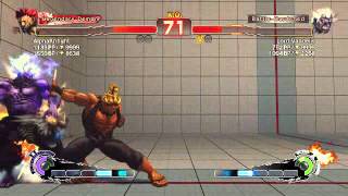 Ultra Street Fighter IV battle: Akuma vs Oni