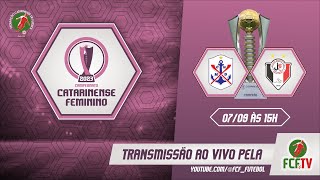 AO VIVO -  MARCILIO DIAS X JOINVILLE - CAMPEONATO CATARINENSE FEMININO 2023