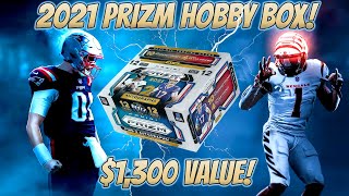 2021 Panini Prizm NFL Football Hobby Box Opening! Rookie QB Auto?!