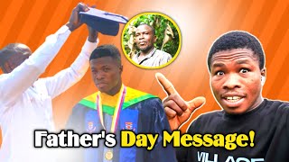 Father's Day Message || How Father's Day is celebrated in African Village #fathersday #viralvideo