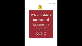 Do you qualify for EITC ? #income #earnedincome