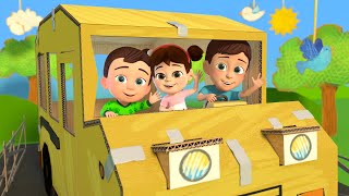 Wheels On The Bus +More Newborn Nursery Rhymes & Original Kids Songs