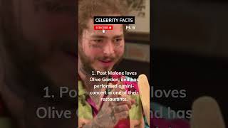 Post Malone facts! What do YOU think?👇 #shorts #postmalone #factshorts #twitch #olivegarden #post