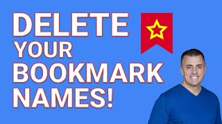 Delete bookmark names to save hours opening webpages! #81