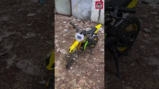 50CC Yellow Petrol Dirt Bike Review - High-Speed Off-Roading Fun!