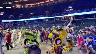 Monday Grand Entry Calgary Stampede Powwow 2024