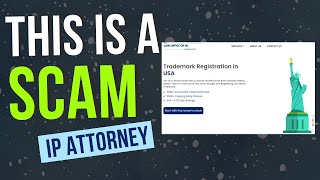 IP Attorney Scam - Small businesses Are Being Scammed!