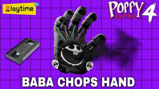 Poppy Playtime Chapter 4: New Baba Chops Hand VHS Tape