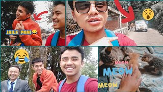 Maile vlog banaw da eutai  jacket lagayo hare 😂😂 Niko😻 ko babies 1 month ko vayo😍 @adityamukhia2622