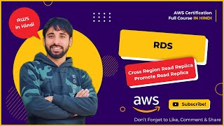 AWS Tutorials - 143 - Amazon RDS - Cross Region Read Replica - Promote Read Replica ( In Hindi )