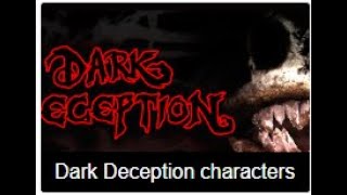 Dark Deception Character Tier list