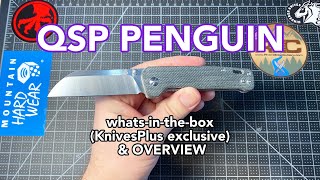 QSP Penguin Pocket Knife Overview (S35VN KnivesPlus) Such a great budget knife!