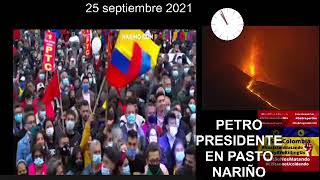 ✊🏿 25 septiembre PETRO EN PASTO NARIÑO #25S No más D1ctadura n4rcop4ram1litar #SOSColombia