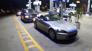 HONDA S2000 tries to keep up with Ford LIGHTNING SVT (POV)