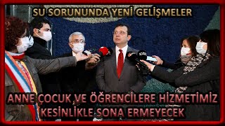 İmamoğlu'ndan Rest! 'Su Sorunu Seçim Meydanlarında İlan Edildiği Gibi 2040 Yılına Kadar Çözülmedi!'