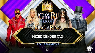 The Miz & Maryse Vs Uncle Howdy & Sister Abigail - Mix Gender Tag Team Match | WWE 2k24