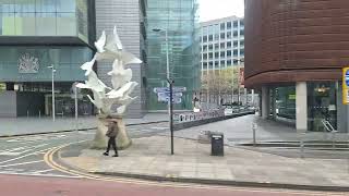 Quick look at buildings near Salford Central. Toward the little CO-OP