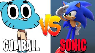 sonic vs gumball zero go play game TokaBoka 4k