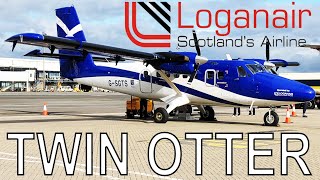 Loganair DHC-6 Twin Otter | Glasgow - Tiree - Glasgow