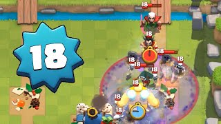 Glitch? Level 18 in Clash Royale! 😲