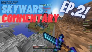 nerds keep falling in the void! | Skywars Commentary Ep 2!