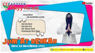 Jum'at Berkah - Cek kesehatan gratis ( Edisi 18 November 2022 )