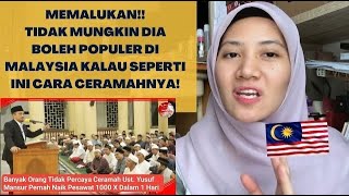 ð    ­MEMALUKAN! KENAPA USTADZ CAM NI POPULER DI INDONESIA? | INGIN MENANGIS