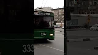 Легендарная 13 тролза Оптима б/н 3336 @Новосиб_гор_транс