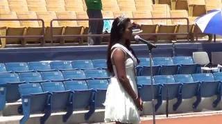 American National Anthem By Lensha Rajapaksa @ Las Vegas 51's