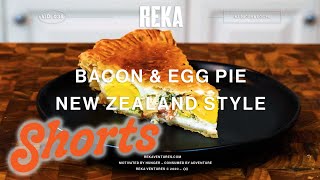 NEW ZEALAND BACON AND EGG PIE #shorts