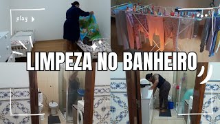 ROTINA| DIA CHUVOSO| LIMPEZA NO BANHEIRO..🚽🫧🧹