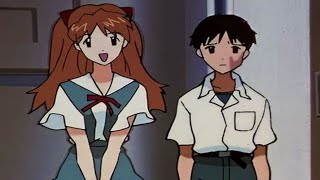 Asuka and Shinji's Healthy and Happy Relationship at Ordering Food