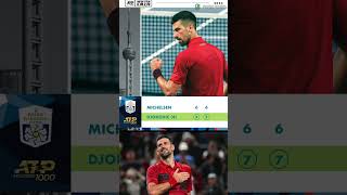 DJOKOVIC SHOWS OFF DOMINANCE AT SHANGHAI MASTERS #novakdjokovic #shanghaimasters #alexmichelsen