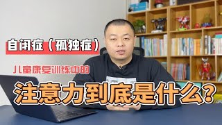 什么是自闭症（孤独症）儿童的注意力