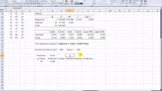 Prediction in Simple Regression