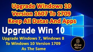 💻🖥 How To Upgrade windows 10 with File ISO Keep All Data