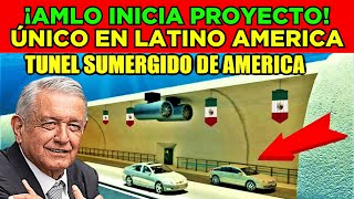 Primer Túnel Sumergido del Continente Americano esta en México y es Increíble, tiene una longitud de