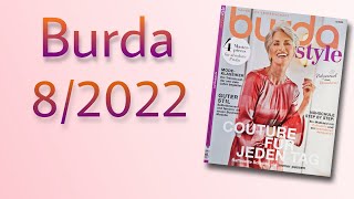 Burda 8/2022. Разбор выпуска. Что сшить на осень