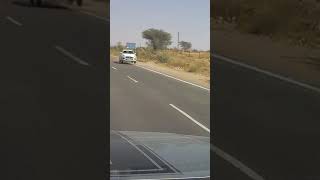 Maruti Suzuki Swift Dzire jumps over unmarked speed breaker and crash captured on Dashcam #short