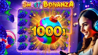 SLOT OYUNLARI 🍭 SWEET BONANZA 🍭 MERDİVEN TAKTİĞİ 🍭MEGA KASA VURGUN PEŞİNDEYİZ #slotoyunları