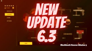 Blackhawk Rescue Mission 5 | EVERYTHING NEW IN UPDATE 6.3 | Roblox