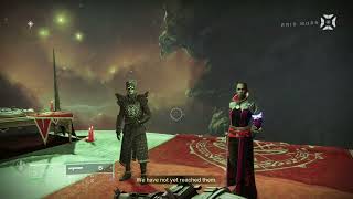 Destiny 2:Season of the Witch: The Bladed Path: Talk to Eris in her Athenaeum (Week 5)