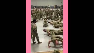 National Guard push-ups.